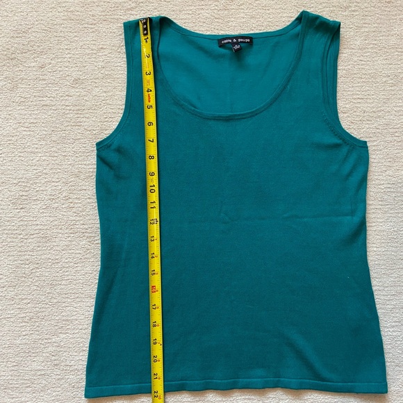 Cable & Gauge Tank Top turquoise green - Picture 7 of 7